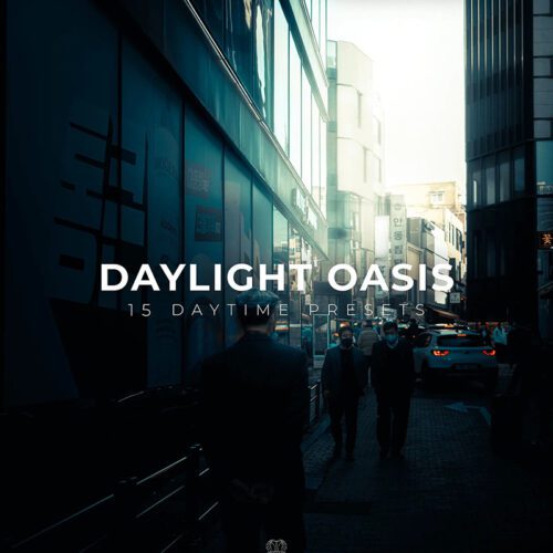 Daylight Oasis – 15 Preset Lightroom Ánh Sáng Ban Ngày | Sáng Trong, Điện Ảnh & Tự Nhiên (XMP/DNG)