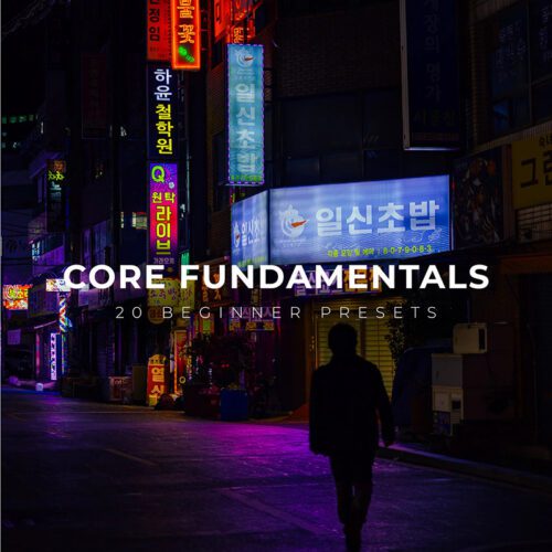 Core Fundamentals – 20 Preset Lightroom Cơ Bản Cho Người Mới | Nền Tảng Chuẩn Điện Ảnh (XMP/DNG)