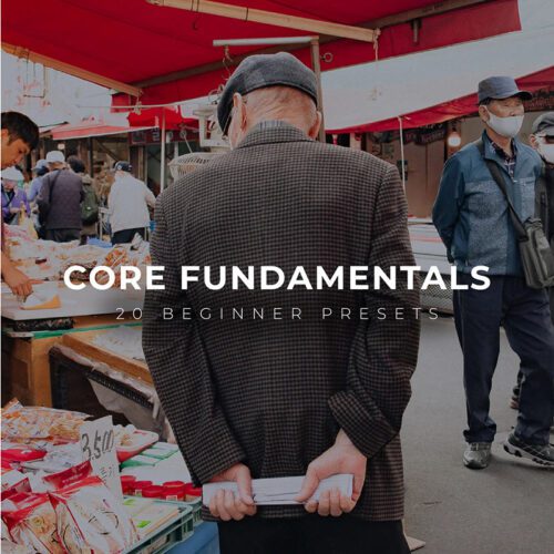 Core Fundamentals – 20 Preset Lightroom Cơ Bản Cho Người Mới | Nền Tảng Chuẩn Điện Ảnh (XMP/DNG)