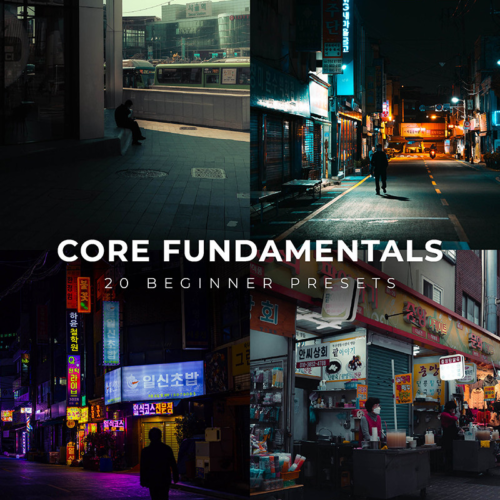 Core Fundamentals – 20 Preset Lightroom Cơ Bản Cho Người Mới | Nền Tảng Chuẩn Điện Ảnh (XMP/DNG)