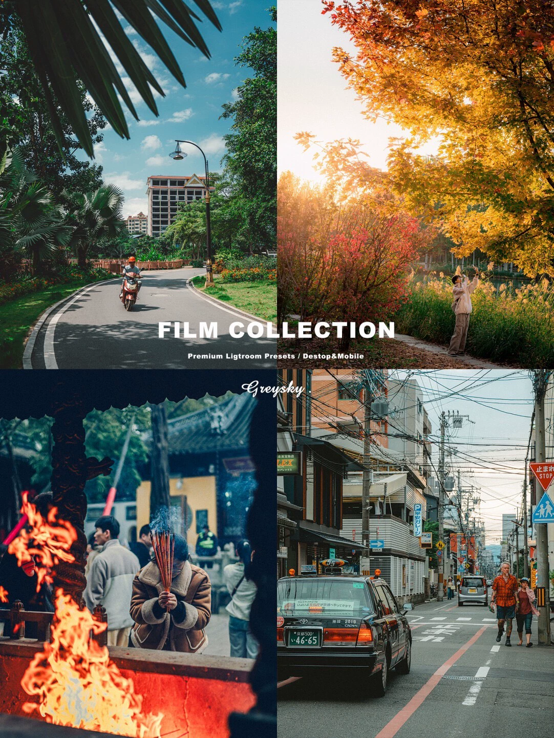 Bộ 8 Preset Giả Lập Màu Film (Film Collection) - Dành Cho Lightroom PC & Mobile (XMP/DNG)