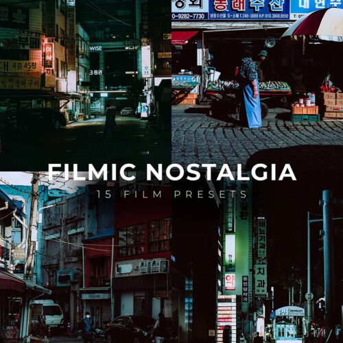 Filmic Nostalgia – 15 Preset Lightroom Film | Hoài Niệm Film Chỉ Với 1 Click (XMP/DNG)