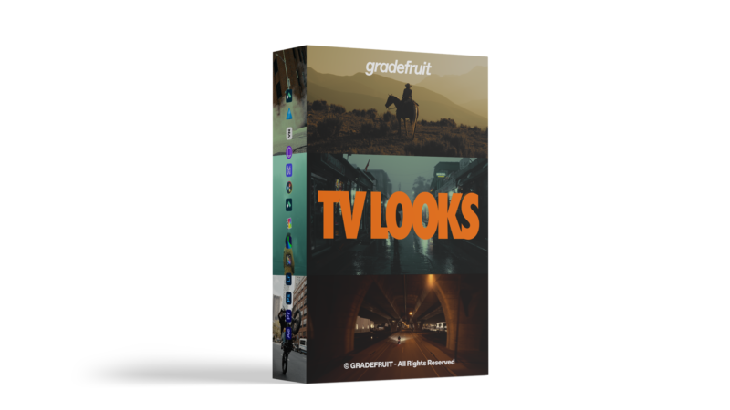 TV Looks – Bộ Màu Phong Cách Phim Truyền Hình, Tương Phản Sắc Nét, Màu Sắc Sống Động (XMP/DNG/CUBE)