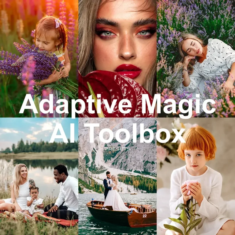Adaptive Magic AI Toolbox Presets – Bộ Preset AI Thông Minh Cho Lightroom & Photoshop (XMP)
