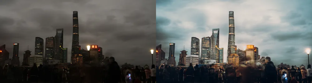 shopthietke com 23 上海外滩阴雨天原图 23 上海外滩阴雨天调色 web collage