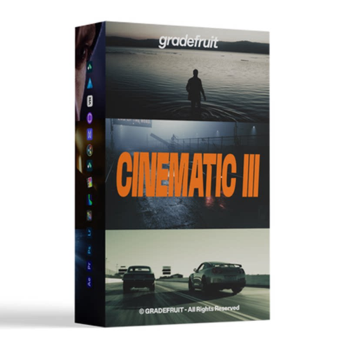 Cinematic V3 GradeFruit – 14 Preset Điện Ảnh Ấn Tượng | XMP + DNG + CUBE