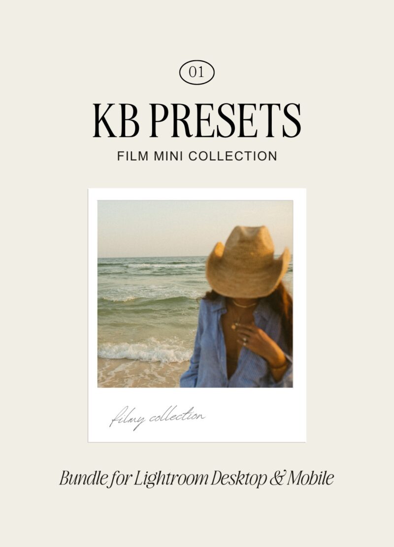 KB Presets: Film Mini Pack – Bộ 4 Presets Màu Phim Hoài Cổ Đẳng Cấp (XMP/DNG)