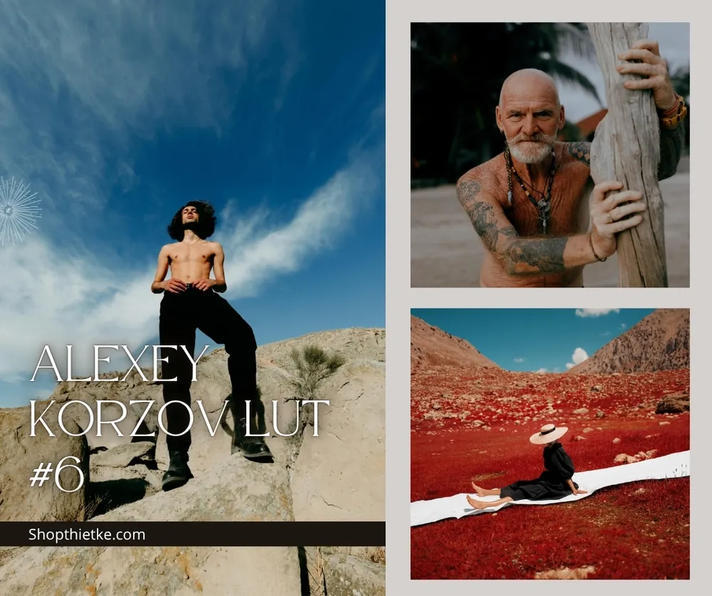 Alexey Korzov LUT #6: Đỉnh Cao Chỉnh Màu Cinematic – 25 Sắc Thái Nghệ Thuật (XMP/CUBE/RAW)