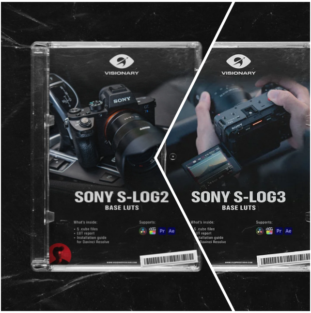 Visionary base lut: Giải pháp tối ưu màu sắc cho Sony S-log3 & S-log2 (CUBE)