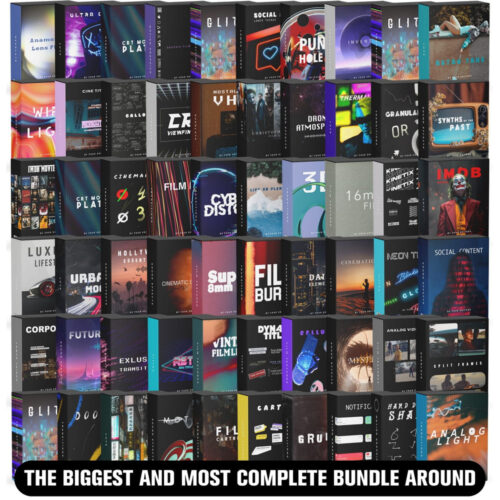 Platinum Bundle: Toàn Bộ Thư Viện 10,000+ Tài Nguyên Video & Audio Từ FOUR Editors (10GB)