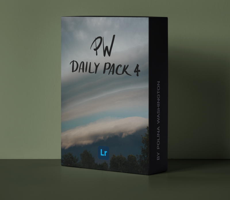 PW Daily Pack IV By Polina Washington: Bộ 10 Presets Lightroom Nghệ Thuật Với Sắc Thái Điềm Đạm Và Tinh Tế (XMP/DNG)