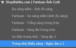[VShare Preset] Bộ Preset Được Tinh Chỉnh Theo Phong Cách FANTUAN WEDDING COLOR (XMP)